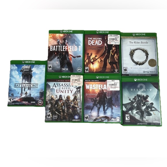 Microsoft Other - Xbox One Games Game Lot Bundle Star Wars Battlefield Walking Dead Destiny